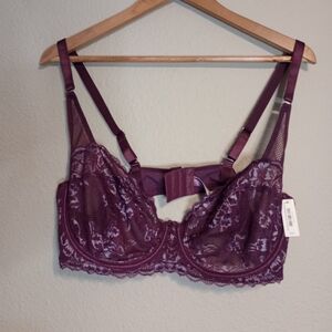 Adore Me Plus Size Lace Underwire Bra